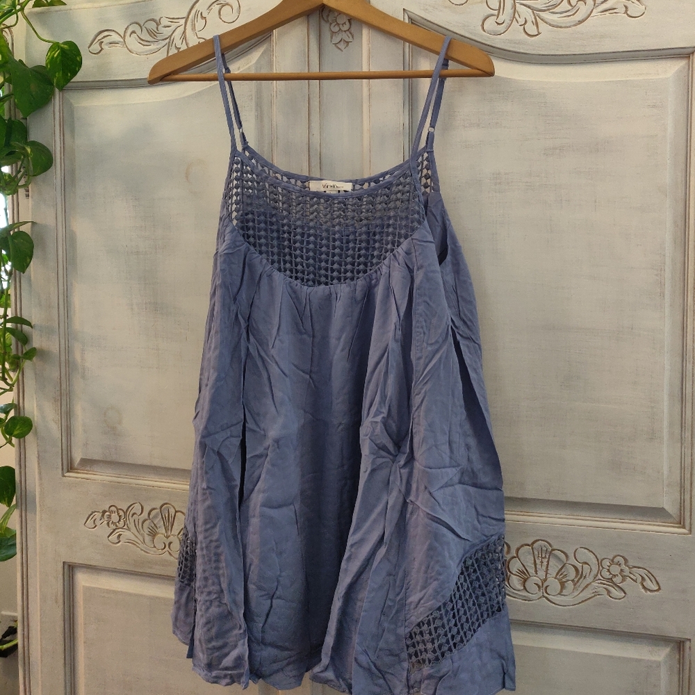 Boutique Win Win Apparel strap blouse size Large